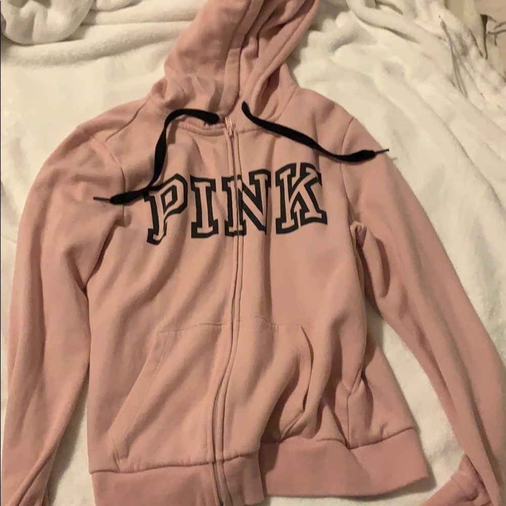 Pink hoodie